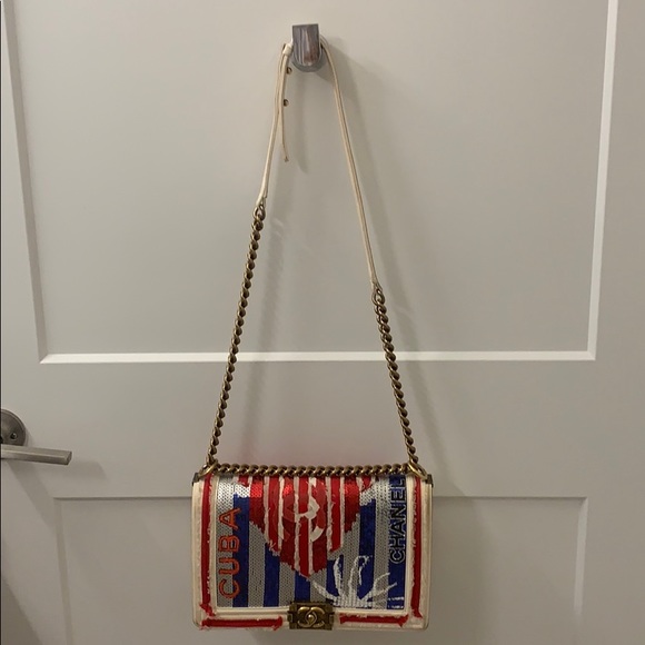 Authentic Coco Cuba Chanel Boy Bag - Picture 5 of 9